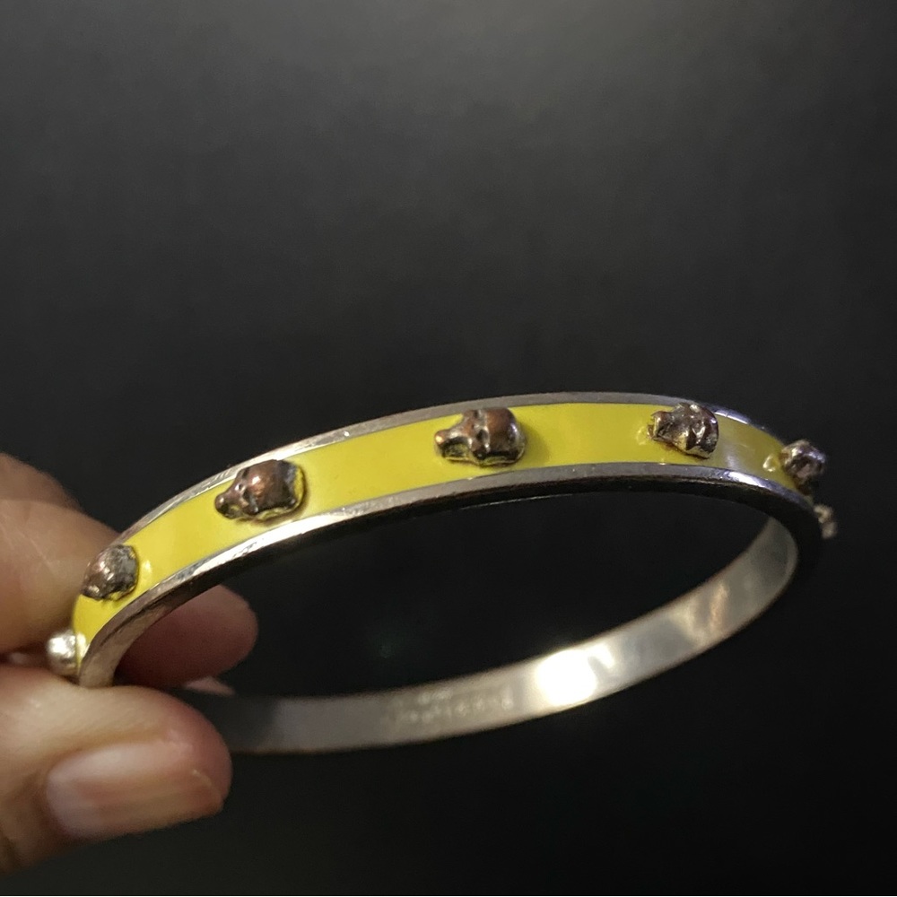Alexander McQueen bracelet bangle skull